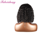 Dây thắt lưng có thể điều chỉnh TP Lace Wig 13 x 4 Frontal Curly Bob Style Wig 150% Density