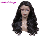 OEM Virgin Peru Hair Body Wave Lace Wig For Black Women No Tangle